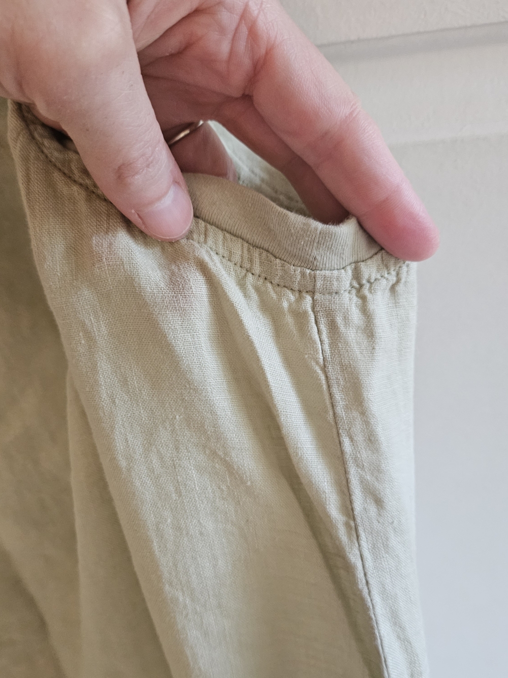 Flax Sleeveless Linen Tank Top P - Picture 5 of 6